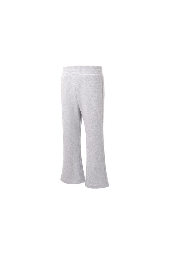 Girls Flared Pants Spring Casual Trousers For Kids Comfortable Stretchy Bottom Leggings Soft Breathable Active Wear Playground Gifts for Girls(Size 3-4 Years,Grey)