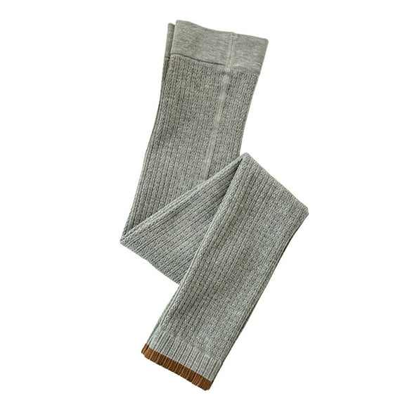 SGMVNU Girls Stretch Skinny Pants For Outdoor Activities Comfortable Elastic Waist Casual Trousers For Kids Age 4-10 Spring Fall Seasons Kids Clothes(Size 6-8 Years,Light Gray)