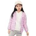 thumbnail image 1 of SGMVNU Hooded Puffer Jacket for Boys Girls, Light Weight Packable Down-Alternative Warm Coat, Winter Outerwear for Kids, Zipper Puffer Jackets with Pockets, Purple, 18-24 Months, 1 of 7