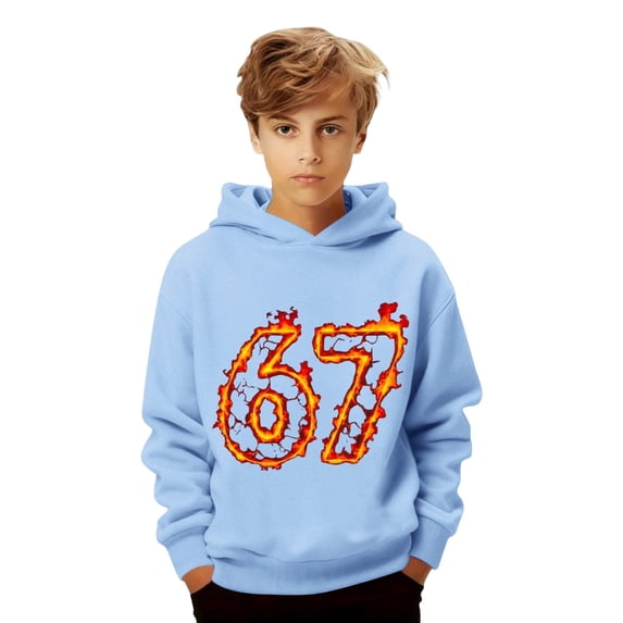 SGMVNU Hoodies for Boys Casual Quarter Zip Pullover Tractical Long Sleeve Outdoor Athletic Youth Sweathshirt Fall Clothes, for 5-6 Years Kids, az1222_1-Light Blue