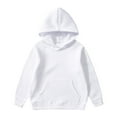 thumbnail image 1 of SGMVNU Hoodies for Boys Girls 8-10 Years White Girls Casual Long Sleeve Hoodies Cute Oversized Pocket Sweatshirt Tops Back to School Clothes Teens, 1 of 8