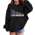 thumbnail image 1 of SGMVNU Hoodies for Boys Girls Letter Print Graphic Hooded Sweatshirt Back To School Clothes Long Sleeve Casual Loose Pullover Tops with Pocket Black Size 9-10 Years, 1 of 5