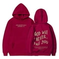 thumbnail image 1 of SGMVNU Hoodies for Girls Boys Inspirational Graphic 12-13 Years Oversized Y2K Hooded Sweatshirt with Pockets Autumn Winter Outfit Red, 1 of 7