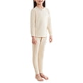 thumbnail image 1 of SGMVNU Kids Pajamas Sets Girls Boys Boys Girls Pajama Set Long Sleeve Comfort Suit Children's Sleep Set Loungewear Kids Clothes Loungewear Size 6-7 Years, z929C-Yellow, 1 of 3