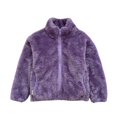 thumbnail image 1 of SGMVNU Kids Toddler Winter Jackets Baby Girls Boys Solid Wool Coat Jacket Outerwear Zipper Warm Heavy Outwear With Pockets(Size 18-24 Months, Purple), 1 of 5