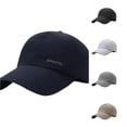 thumbnail image 1 of SGMVNU Men's Summer Lightweight Breathable Perforated Baseball Cap Adjustable Sun Hats for Outdoor Hiking, Blue, Size: One Size, 1 of 4