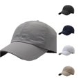 thumbnail image 1 of SGMVNU Men's Summer Lightweight Breathable Perforated Baseball Cap Adjustable Sun Hats for Outdoor Hiking, Light Gray, Size: One Size, 1 of 4