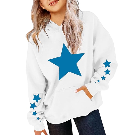 SGMVNU Pullover Hoodie for Girls Boys Sweatshirt Hoodie Graphic Shirt Kids Boys Sweatshirts Youth Hoodies Cute Clothes for Teen Girls(Size 11-12 Years, yk251203_4-White)
