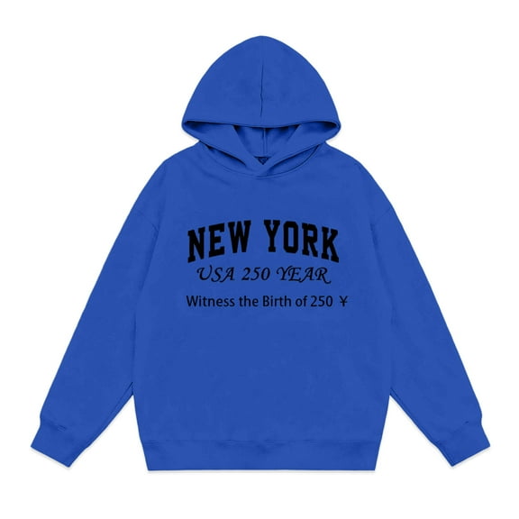 SGMVNU Pullover Hoodie for Girls Boys Sweatshirt Hoodie Graphic Shirt Kids Boys Sweatshirts Youth Hoodies Cute Clothes for Teen Girls(Size 5-6 Years, yk251203_2-Blue)