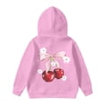 thumbnail image 1 of SGMVNU Pullover Hoodie for Girls Boys Sweatshirt Hoodie Graphic Shirt Kids Boys Sweatshirts Youth Hoodies Cute Clothes for Girls(Size 9-10 Years, yk251203_3-Pink), 1 of 4