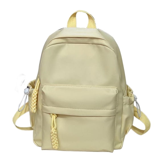 SGMVNU School Backpack for Junior High School Students Laptop Backpack College Bookbags Travel Work Commuter Back Pack, Yellow