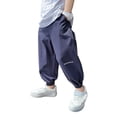 thumbnail image 1 of SGMVNU Sweatpants for Boys 11-12 Years Navy Blue Camo Cargo Pants Youth Kids Elastic Waist Casual Jogging Trousers with Pockets, Casual Workwear Jogger Sweatpants, 1 of 9