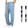 thumbnail image 1 of SGMVNU Sweatpants for Boys Drawstring Waistband Pull On Athletic Trousers School Sports Pants with Pockets, Size 13-14 Years, Light Blue, 1 of 8