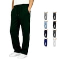 thumbnail image 1 of SGMVNU Sweatpants for Boys Drawstring Waistband Pull On Athletic Trousers School Sports Pants with Pockets, Size 15-16 Years, Dark Green, 1 of 8