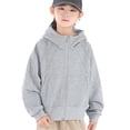 thumbnail image 1 of SGMVNU Sweatshirts for Boys Girls 10-11 Years Zip up Hoodie for Teen Girls Boys Long Sleeve Sweatshirts Kids Fall Outfits 2025 Oversized Hoodies Casual Jackets with Pockets(z51101_c-Grey), 1 of 8