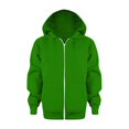 thumbnail image 1 of SGMVNU Sweatshirts for Boys Girls 11-12 Years Green Girl's Zip Up Hoodie Sweatshirt Cute Long Sleeve Zipper Hooded Jacket with Pockets, Boys Fall Tops Sweayshirts Jackets, 1 of 7