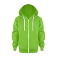 thumbnail image 1 of SGMVNU Sweatshirts for Boys Girls 11-12 Years Green Girls Oversized Full Zip Hoodie Casual Long Sleeve Sweatshirts Cute Hoodies with Pockets, Fall Winter Oufits for Kids, 1 of 6