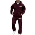 thumbnail image 1 of SGMVNU Sweatshirts for Men Tracksuit Set Zip Up Hoodie Print Graphic Sweatshirt with Sweatpants Soft Athletic Jogger Suit Casual Athletic Outfit(, M), 1 of 6