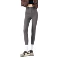 thumbnail image 1 of SGMVNU Thick Fleece Lined Leggings for Women – High Waisted Winter Thermal Warm Yoga Pants Workout Tummy Controls Leggings(Grey, M), 1 of 4