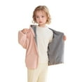 thumbnail image 1 of SGMVNU Toddler Girls' Boys' Cute Jackets & Coats Toddler Boys Girls Jacket With Hood Winter Heavy Warm Outerwear Funny Cartoon Jacket(Size 10-11 Years, Pink), 1 of 9