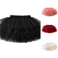 thumbnail image 1 of SGMVNU Tutus for Girls Multi Layered Ruffle Puffy Tulle Skirts Ballet Dance Tutu Skirt for Dance Princess Dress Up, Black, Size 4-5 Years, 1 of 1