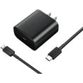 thumbnail image 1 of SGNICS Super Fast Charger USB-C, 45W USB-C Super Fast Charging Wall Charger Set For Samsung Galaxy A02s - Super Fast Wall Charger with USB C Charging Cable - Black, 1 of 5