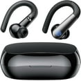 thumbnail image 1 of SGNICS Wireless Bluetooth 5.3 Headphones for Samsung Galaxy S20 FE - with Earhooks Waterproof IPX6 Over The Ear Sports Workout Earbuds with LED Display for Gym Running Exercise Fitness with Mic, 1 of 5
