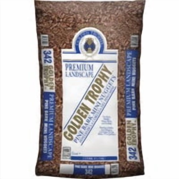 SGP Mulch and Soils Landscape Select Pine Decorative Bark Mulch Nuggets - Pack of 6 Pro Bulk Pack