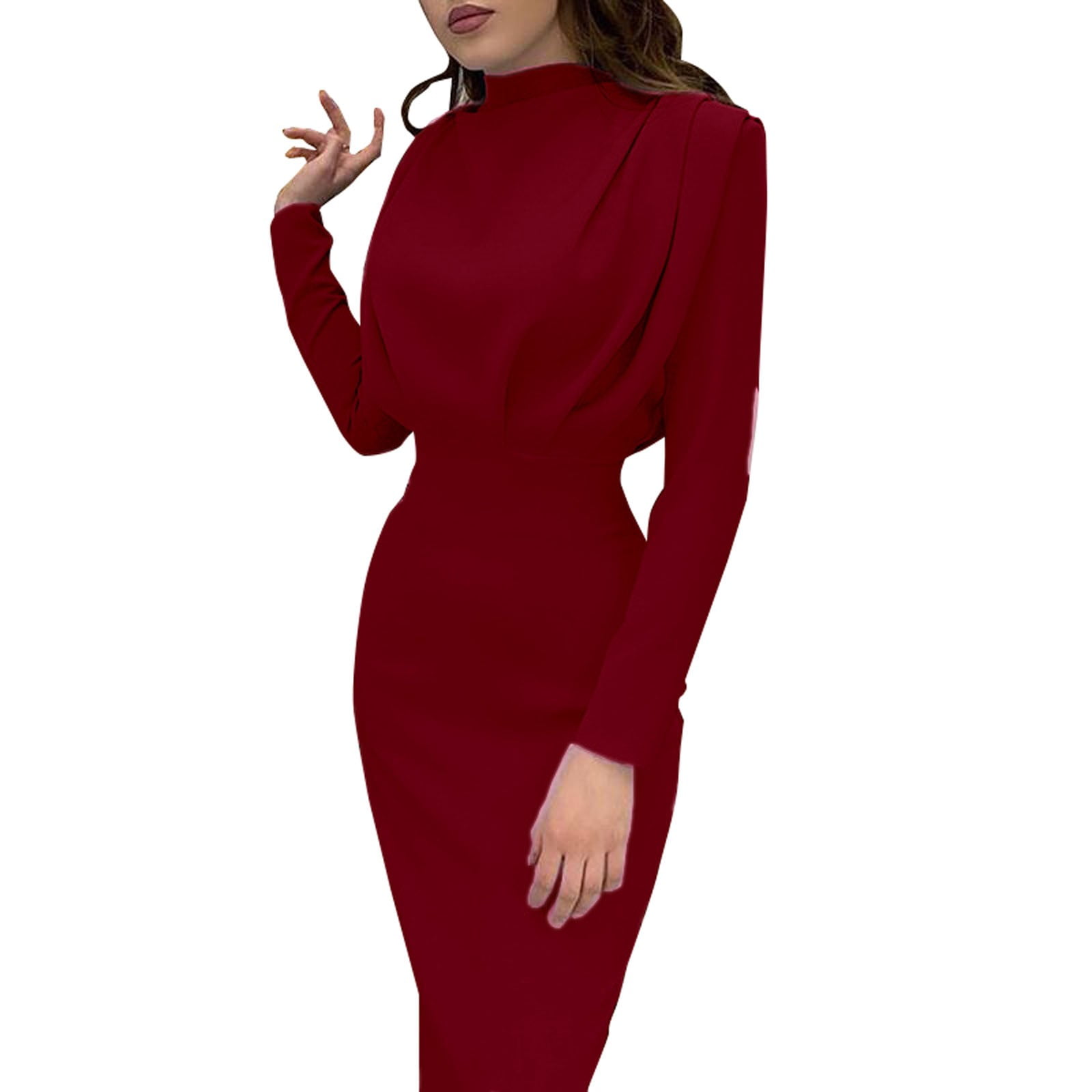 SGQSRQJ Summer Dress Women'S Autumn And Winter Fashion Style Waist