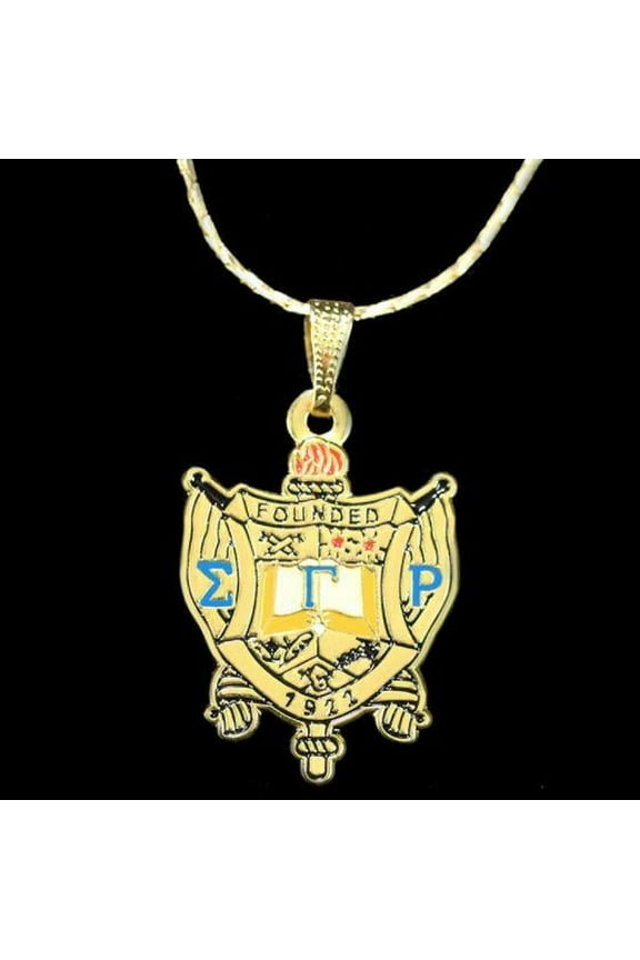 SGR 1"T Shield Pendant W/Chain