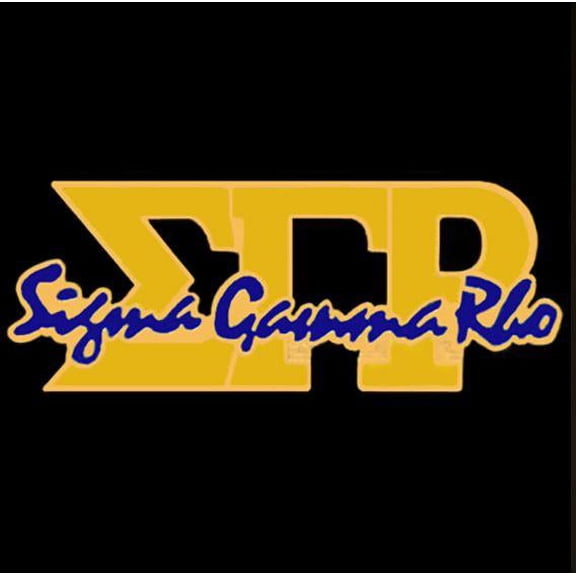 SGR 1"W Gold Signature Lapel Pin