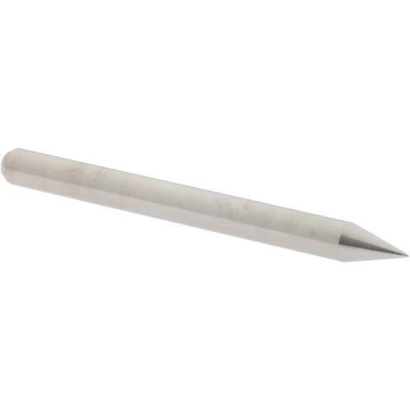 SGS 00301 Square End Mill: 0.005" Dia, 0.008" LOC, 1/8" Shank, 1-1/2" OAL