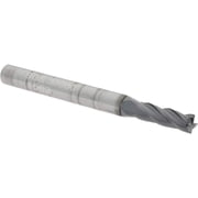SGS 30000 Square End Mill 5/32 Dia, 1/2 LOC, 3/16 Shank, 2 OAL, 4 Flutes