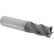 SGS 36442 Square End Mill 3/4" Dia, 1-1/2" LOC, 3/4" Shank, 4" OAL, 4 Flutes