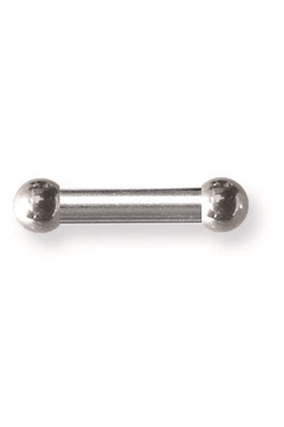 SGSS BB w Stl Balls 6G (4.1mm) 5/8 (15mm) Long w 2 6mm balls