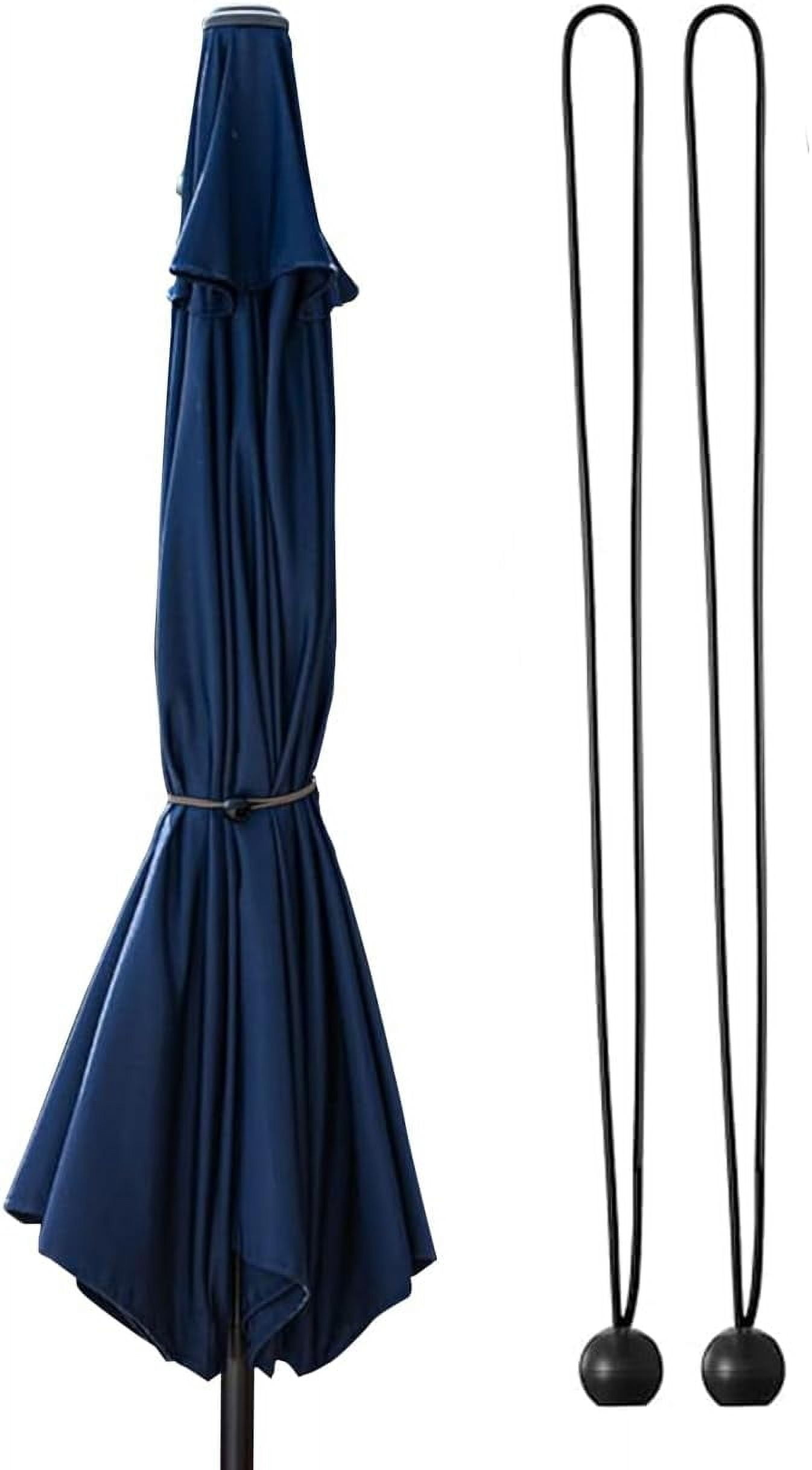 Vsenkes 5 Outdoor Umbrella Fixed Straps,Wind Locks Adjustable Stabilizer Windproof Wind Protection Fixed Bands For Backyard Courtyard