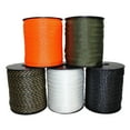thumbnail image 1 of SGT Knots Polyester Webbing - Durable Flat Rope, Rapid Rope, Wire Pulling Rope - Heavy-Duty, All-Weather Pull Tape for Gardening, Hiking, Camping, Survival, and Commercial (5/8" x 500ft, Orange), 1 of 9
