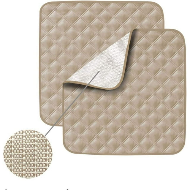 SGerste 2 Pack Ultra Washable Seat Pad (21x 22in) for Incontinence