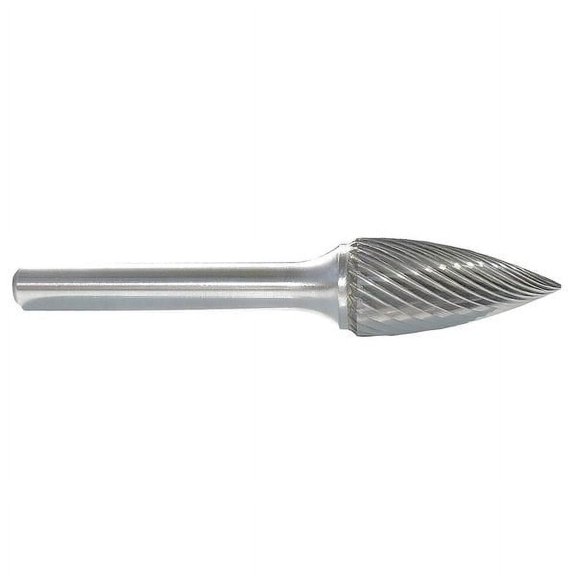Manufacturer Varies Carbide Bur,Flame,5/16 In,1/4 Shank 310-001153