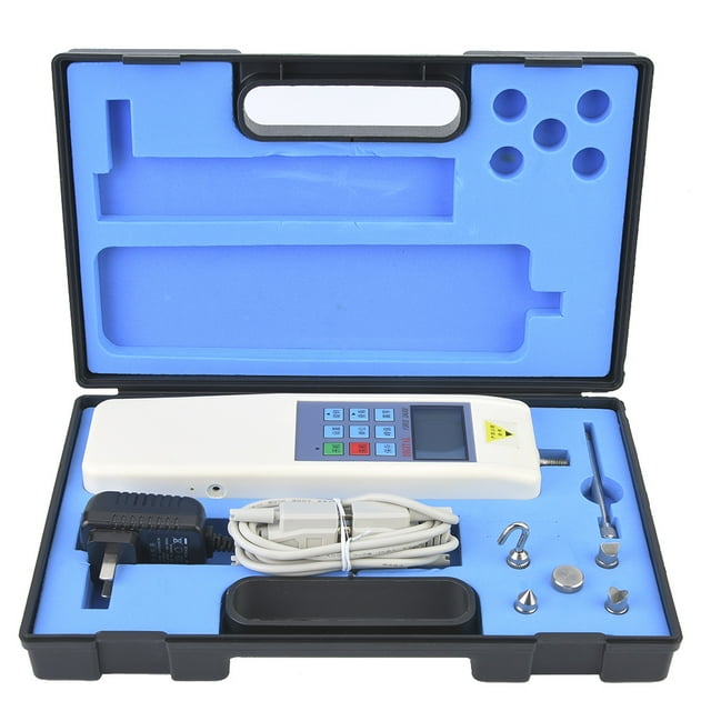 SH500 Portable Push and Pull Tester Meter Digital Force Gauge 500N 100240V CN Plug