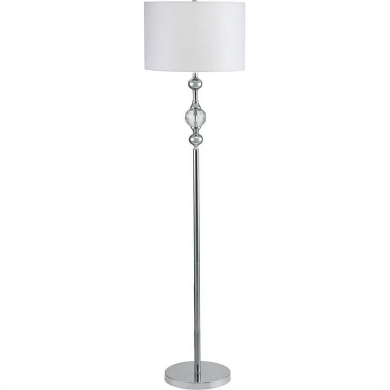 Tall chrome floor sale lamp