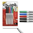 thumbnail image 1 of Sharpie Permanent Markers, Water- and Fade-Resistant, Extra Fine Point (0.4mm), Assorted, 5 Count, 1 of 8
