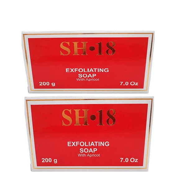 SH18 EXFOLIATING SOAP 7oz Lot of 2
