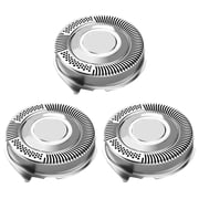 3-Pack SH50/52 Replacement Heads for Philips 5000 Series S5, AT7xx, AT8xx, PT7xx, PT8xx Electric Shaver,Compatible with S5210 S5370 S5660.