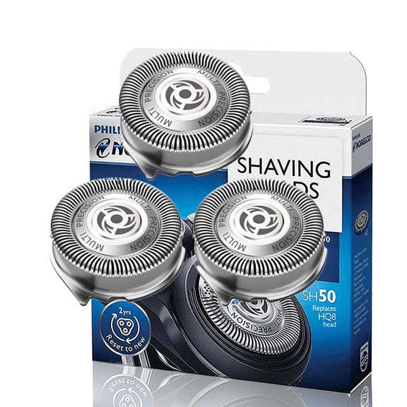 SH50 Shaver Replacement Head Compatible with Philips 5000 Series Razor, 3 PACK, With S5XX,AT8xx, AT7xx,PT8xx, PT7xx Series