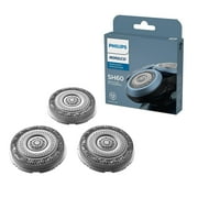 SH60/72 Replacement Shaver Head Compatible with Philips Series 6000 Shavers,Pack of 3