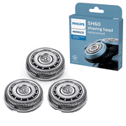 SH60 Replacement Heads Compatible with Phillips 6000 Replacement Electric Shaving Head Razor Blades Series 6000,Compatible with S6810, S6820, S6850, S6880/81 , Sh60 Shaving Replacement Heads 3Pac