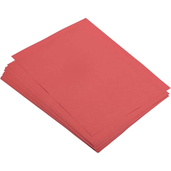 SHAANXIXIAN 100 Sheets Colored Copy Paper 8.3 x 11.7 Inch Printer Paper 80gsm Bright Red for Office Printing, Document Copying, Invitations, Forms, Art Projects
