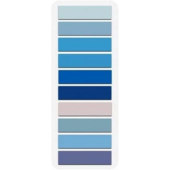 SHAANXIXIAN 200 Blue Sticky Index Tabs, Writable & Repositionable Page Markers
