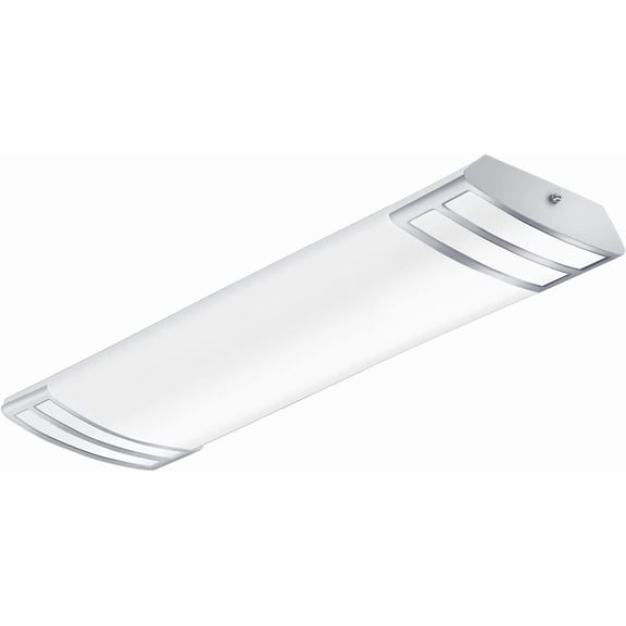 SHAANXIXIAN 2FT LED Light 20W 2200lm LED Linear Flush Mount Lights, 4000K Neutral White, 2 Foot Kitchen LED Lighting Fixture Ceiling for Craft Room, Laundry, Fluorescent Tube Replacement